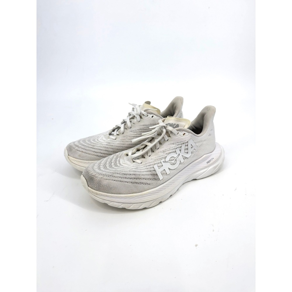 Hoka Mach 5 Womens Running Shoes White White 1127894 Size 9B